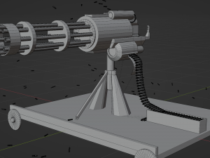 Loose cannon 3D Model