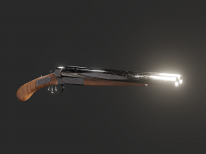 Shotgun 3D Model