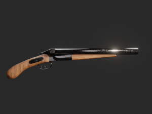 Shotgun Modelo 3D