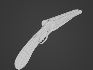 Shotgun Modelo 3D