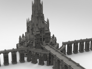 ARCH MAGICIAN TOWER PALACE 1 3D Модель
