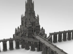 大魔术师塔宫殿 1 3D 模型