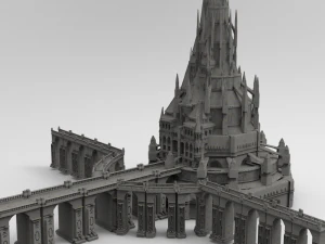आर्क मैजिशियन टावर पैलेस 2 3D मॉडल