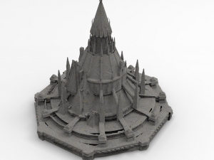 Arch Magician Tower Palace 13 3D Model