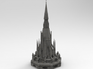 Arch Magician Tower Palace 14 3D Модель