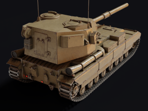 fv215b - 183 Modello 3D