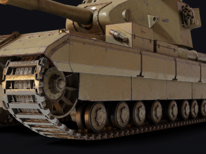 fv215b - 183 Modello 3D