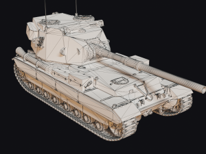 fv215b - 183 Modello 3D