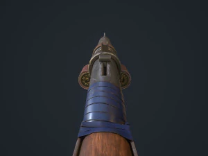 Ręcznie robiona strzelba Model 3D