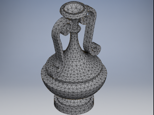 gold vase 3D Baskı Modeli