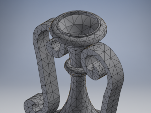 gold vase 3D Baskı Modeli