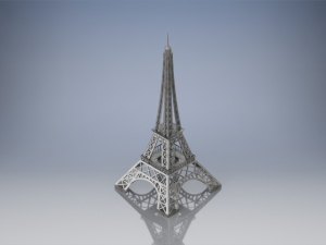 eiffel tower Modèle 3D