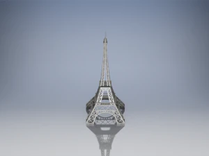 eiffel tower 3D Model