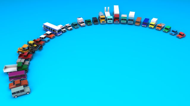city vehicles 3D Model .c4d .max .obj .3ds .fbx .stl .blend 