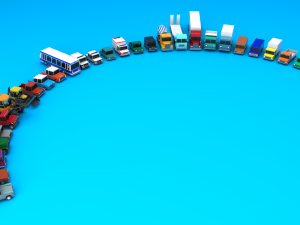 city vehicles 3D मॉडल