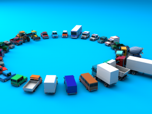 city vehicles 3D Model