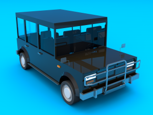city vehicles 3D Model