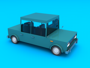 city vehicles 3D Model