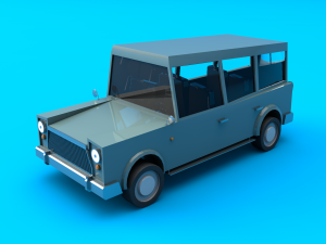 city vehicles 3D Model