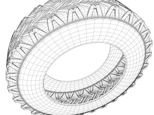 tire Modelo 3D