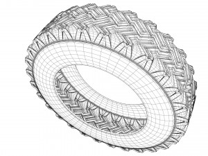 tire Modelo 3D