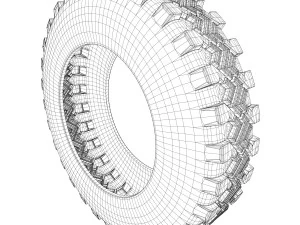 tire 3D Model