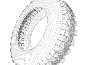 tire 3D Model
