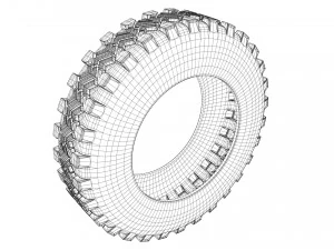 tire 3D Model