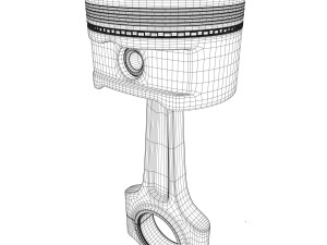 piston Model 3D