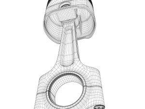 piston Model 3D