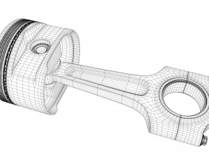 piston Model 3D