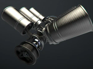 v6 engine working animated 3D Model