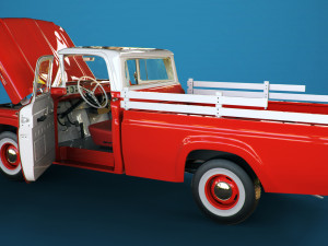 ford-f100 3D 模型