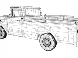 ford-f100 3D 模型