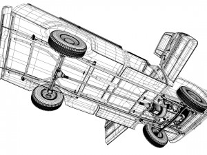 ford-f100 3D 模型
