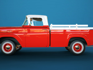 ford-f100 3D 模型