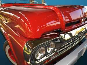 ford-f100 3D 模型
