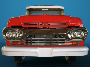 ford-f100 3D 模型
