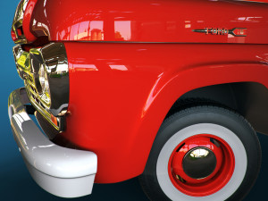 ford-f100 3D 模型
