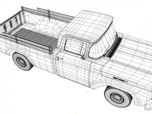 ford-f100 3D 模型