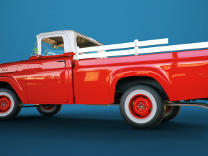 ford-f100 3D 模型