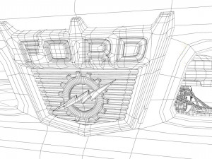 ford-f100 3D 模型