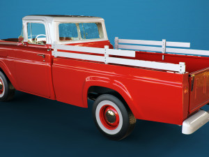 ford-f100 3D 模型