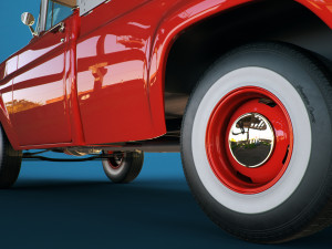 ford-f100 3D 模型