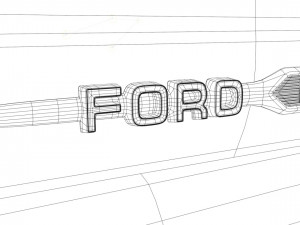 ford-f100 3D 模型