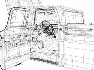ford-f100 3D 模型