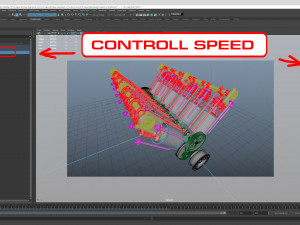 v12 engine working animated 3D Model