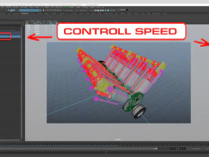 v12 engine working animated 3D Model