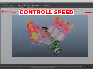 V6 engine working animated 3D मॉडल