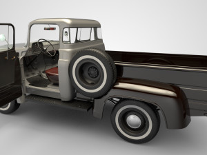 dodge power wagon 4x4 Modelo 3D
